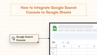 How to Connect Google Search Console to Google Sheets in OneClick [upl. by Nima]