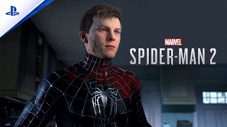 Marvels SpiderMan 2 Peter Transforms Into Raimi Black Suit For MJ Full Battle [upl. by Rosina]