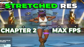 How to Get Stretched Res AFTER PATCH CHAPTER 2 REMIX [upl. by Ellevehc]