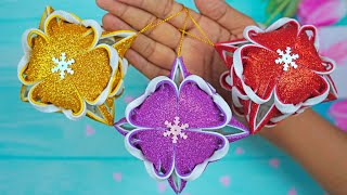 Christmas Ornaments😍DIY Beautiful Xmas Ornaments❄️Handmade Crafts For Christmas Tree Decorations🌲 [upl. by Philender]