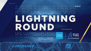 Lightning Round Ring the register on Albertsons says Jim Cramer [upl. by Alemrac]