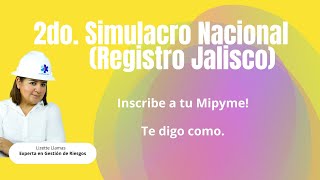 Microtutorial de registro al Simulacro 2023 Jalisco [upl. by Ahsaekal]