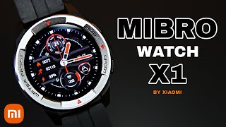 Es de XIAOMi con pantalla AMOLED y un diseño BRUTAL ⌚ Mibro Watch X1  REVIEW [upl. by Esmerelda]