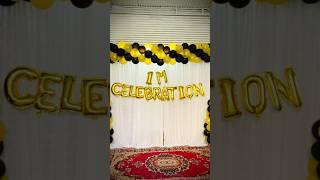 1 Million Celebration Decorations peshawarweddingdecoration65shorts [upl. by Orban]