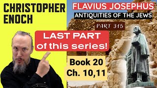 LIVE Fellowship Josephus  Antiquities Book 20 Ch 10 11 Part 315 QampA  Critical Thinking [upl. by Aneev]