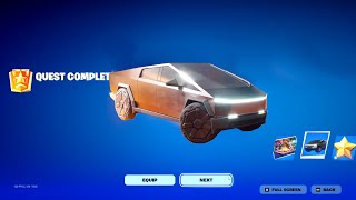 Day 1 of 9  Earn XP in Creator Made Island How to Unlock The Tesla Cybertruck Fortnite [upl. by Aniral]