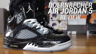 AIR JORDAN 5 DOERNBECHER REVIEW [upl. by Jemena]