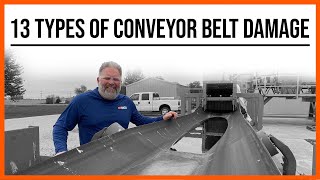 13 Types of Conveyor Belt Damage [upl. by Aisiat908]