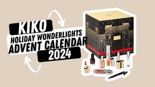 KIKO Milano Holiday Wonderlights Advent Calendar 2024 beautycalendars [upl. by Ennovi532]