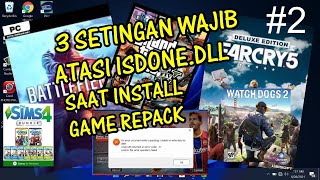 cara atasi isdone dll error unarcdll game repack [upl. by Aihsakal]