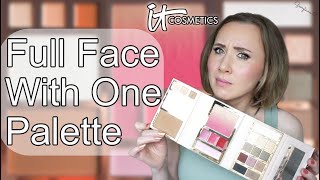 IT COSMETICS GIRL BEAUTY BOOK REVIEW amp MAKEUP TUTORIAL [upl. by Attenohs557]