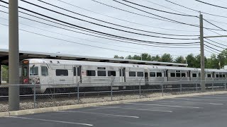 PATCO Train  Woodcrest  in Cherry HillNJ 🇺🇸 [upl. by Ronel]