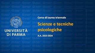 Scienze e tecniche psicologiche AA 202324 [upl. by Akaenahs]