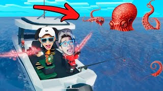 KITA MANCING KRAKEN TITAN RAHASIA BISA NEGELAMIN KAPAL TITANIC DI ROBLOX [upl. by Glynnis]