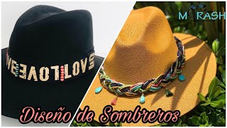 DISEÑO DE SOMBREROS PARA TODA OCASIÓN 😍🤠 [upl. by Eelatan]