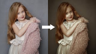 Best Way Fine Art Portrait Editing Photoshop Tutorial [upl. by Albin]