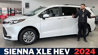 NUEVA TOYOTA SIENNA XLE 2024  La más completa del segmento [upl. by Gahan]