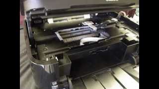 CANON CONTINUOUS INK SUPPLY SYSTEM CIS REPAIR AND MAINTENANCE INSTRUCTIONS [upl. by Harrie730]