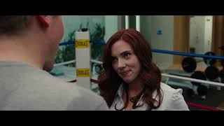 Natasha Romanoff meets Iron man and Fight in the Boxing Ring Scene  Iron Man 2 2010  HD1080p [upl. by Saqaw]