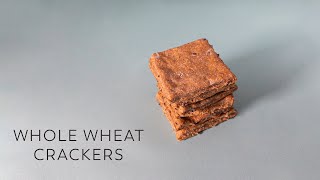 How to make whole wheat crispbread [upl. by Ahsyt]