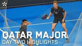 Ooredoo Qatar Major Premier Padel Highlights day 2 men [upl. by Danni]