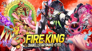 Deck Fire King Diabellstar SnakeEyes EDOPRO  Replays 🎮  Decklist ✔️ [upl. by Ritter]