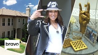 Luz Ortiz Give Us a Tour of Her Rockstar House  Texicanas  Bravo [upl. by Erdah]