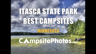 Itasca State Park Best Campsites MN [upl. by Lihp]