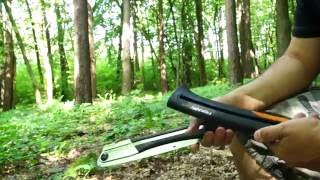 Silky Gomboy vs Fiskars SW75  сравнение складных пил  часть 2 [upl. by Ennybor]