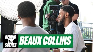 Behind The Scenes with Notre Dame WR Beaux Collins [upl. by Tertius]