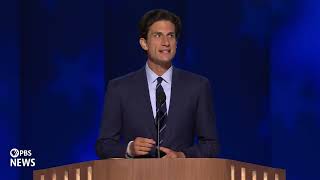 WATCH JFK grandson Jack Schlossberg speaks at Democratic National Convention  2024 DNC Night 2 [upl. by Itra]