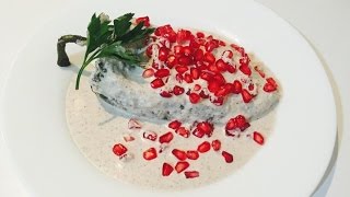 CHILES EN NOGADA  Receta Deliciosa  Platillos Mexicanos [upl. by Enwahs982]