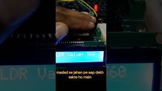 Sunlight detection using LDR and raspberry Pi Pico engineering shorts [upl. by Oinotna910]