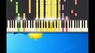 Cold Chisel Choir Girl Piano tutorial by Synthesia [upl. by Corette]