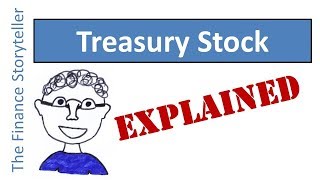 Treasury stock explained [upl. by Gnanmas]