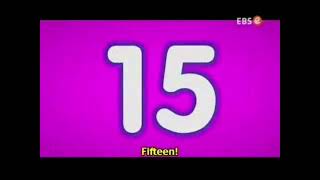 Sesame Street English  Number of the Day 15 English [upl. by Arriat]