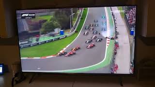 F1 Mexico 2024 Race Start Crash [upl. by Airalav]