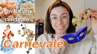 How quotCarnevalequot is celebrated in Italy subtitles [upl. by Yrnehnhoj464]