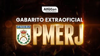 Concurso PMERJ 2024  Gabarito Extraoficial  AlfaCon [upl. by Olympie]