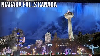 Niagara Falls Winter Festival of Lights  Santa and a Coke  Clifton Hill  Canada Falls Christmas [upl. by Valdemar]