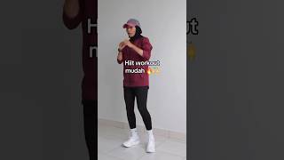 Hiit workout mudah 🔥 good luck geng fypシ゚ hiitworkout workoutathome [upl. by Ailekat50]