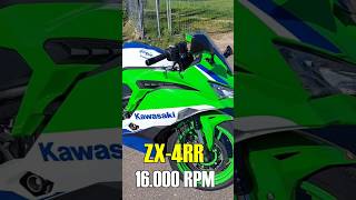 16000 RPM KAWASAKI NINJA ZX4RR kawasaki zx4rr exhaustnote bikelife motorcycle ninja [upl. by Nahtnahoj]