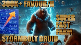 300k Favourh featuring Storm Bolt Druid Last Epoch [upl. by Bluh]