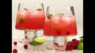 Homemade Red Currant Mojito [upl. by Irual626]