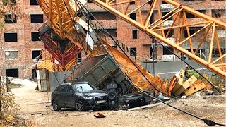 20 AMAZING Idiots Cranes Truck amp Car Driving Skills  Cranes Disaster Truck amp Car Fails 2024 [upl. by Delsman]