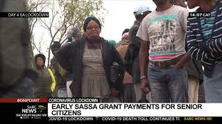 SASSA Grants  Early payments for senior citizens [upl. by Sordnaxela]