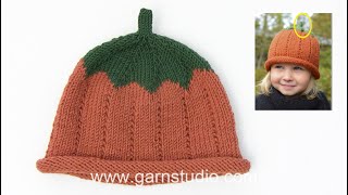 How to knit a stem on the hat [upl. by Nnayllas]