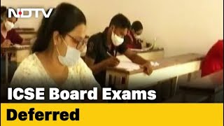 ICSE Board Exams For Classes 1012 Deferred New Dates In June First Week [upl. by Prudie]