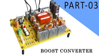 Boost Converter Module for Over Temperture Protection using Arduino  Part03 [upl. by Litta362]