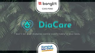 VIDEO DEMO  DiaCare  BANGKIT 2024 Batch 2  Productbased Capstone Project [upl. by Linneman]